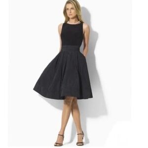 Ralph Lauren Black Midi Dress